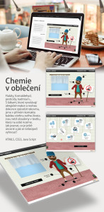 Newslab - infografika chemie v oblečení